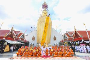 สำนักงาน กสทช. อัญเชิญผ้าพระกฐินพระราชทาน พระบาทสมเด็จพระเจ้าอยู่หัวถวายพระสงฆ์ ณ วัดอินทรวิหาร เขตพระนคร กรุงเทพมหานคร
