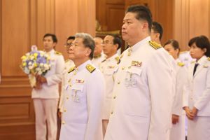 สำนักงาน กสทช. ถวายแจกันดอกไม้และลงนามถวายพระพรสมเด็จพระนางเจ้าสิริกิติ์ พระบรมราชินีนาถ พระบรมราชชนนีพันปีหลวง เนื่องในโอกาสวันเฉลิมพระชนมพรรษา 